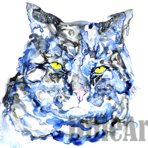 Fat Cat Blue watermark